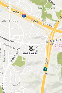 Map to Fusion Wellness PT Montrose Location